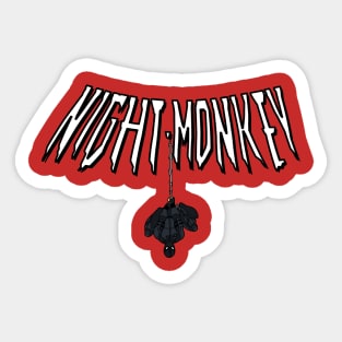 Night Monkey Sticker